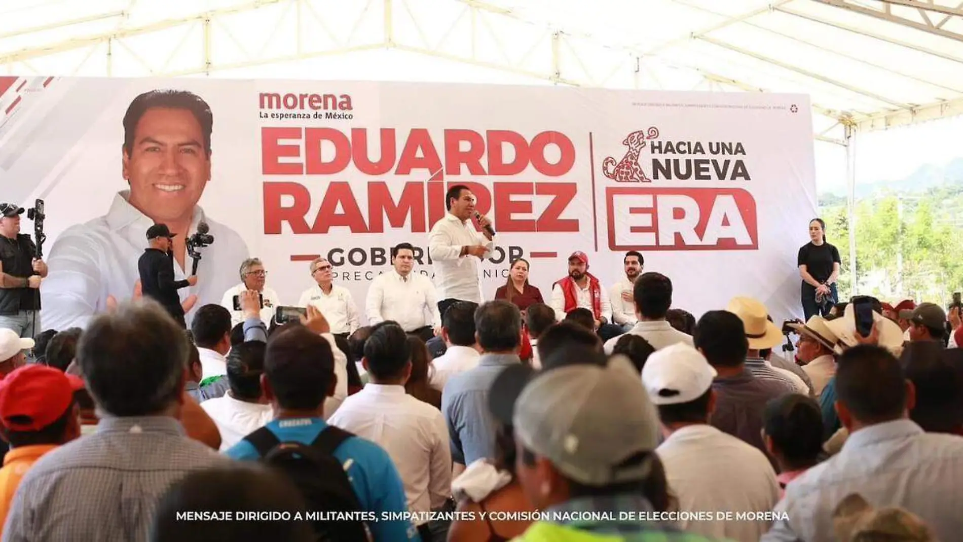 Candidato Eduardo Ramírez